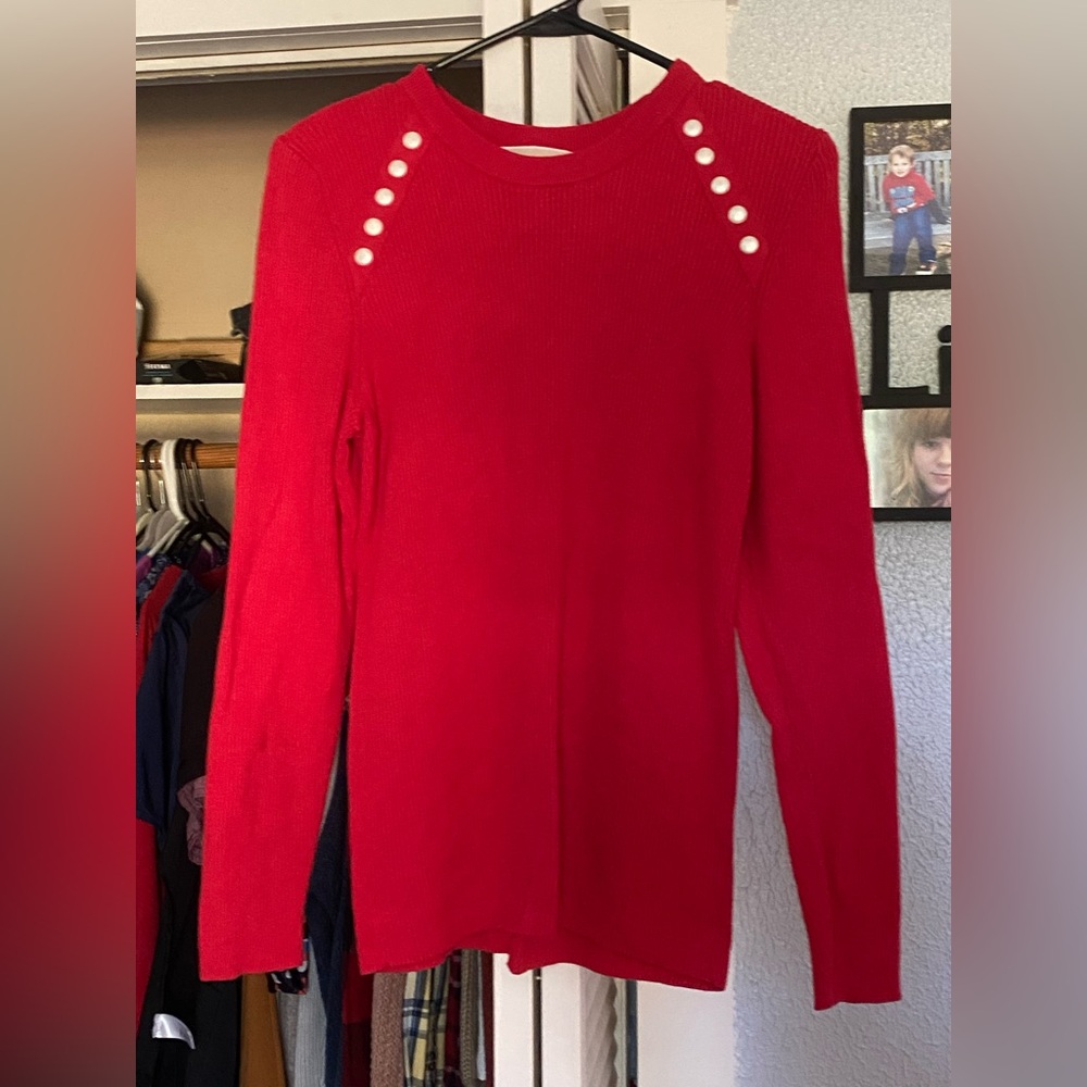 Michael Kors Vibrant Red Knitwear